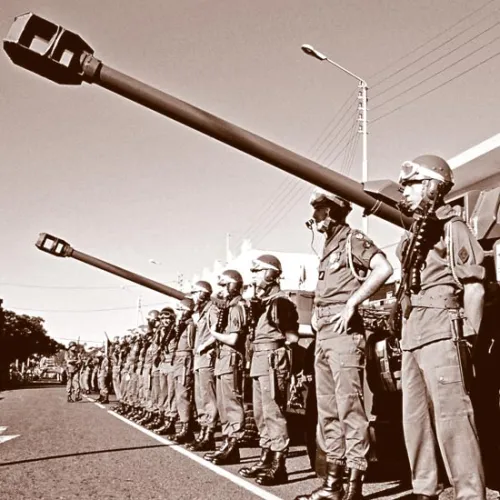 Nuclear tests in the Pacific